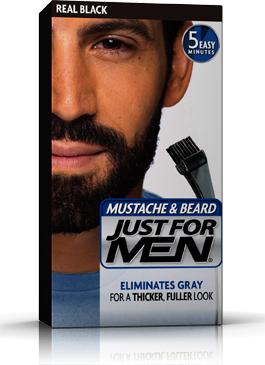 Just For Men Гел за брада и мустаци Gel Black